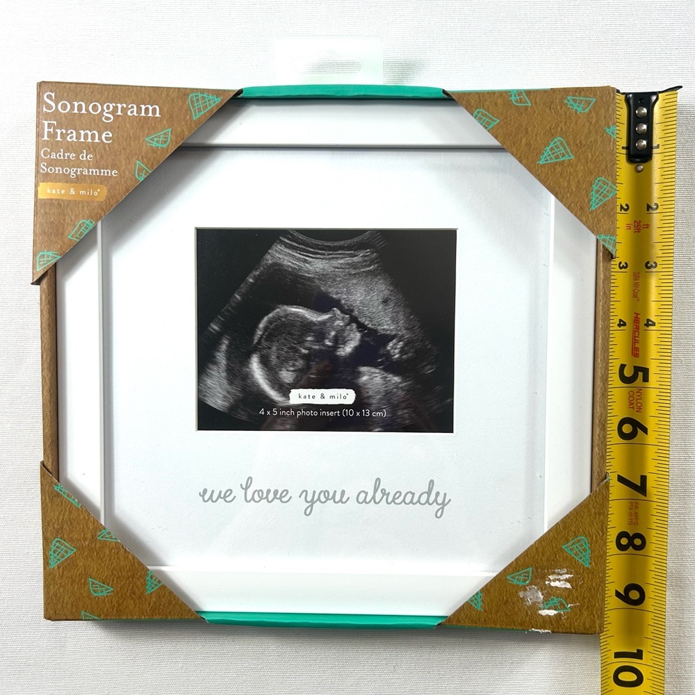 Baby Shower Gift: Kate & Milo Sonogram Frame